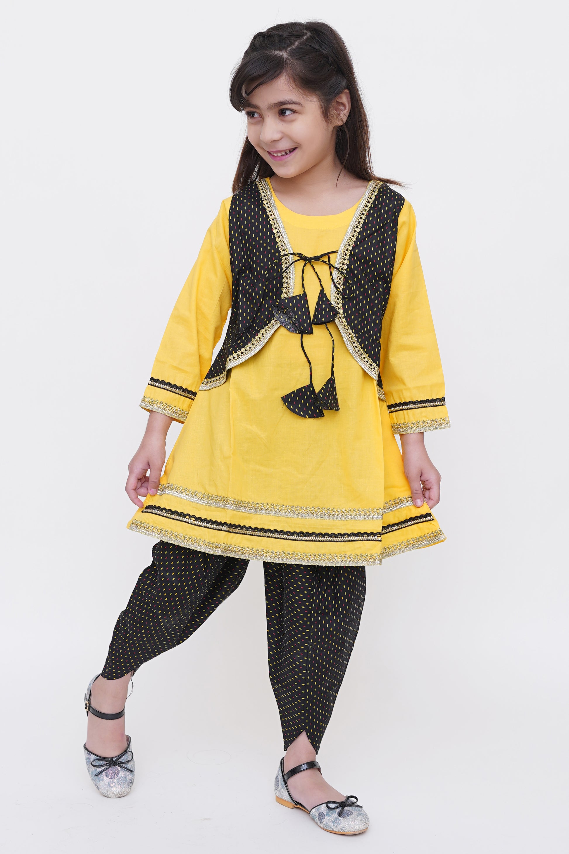 koti style Frock & Kurti designs ideas 2023 | jacket style dress for girls  - YouTube